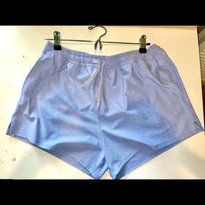 Outdoor voices light blue / lavender shorts